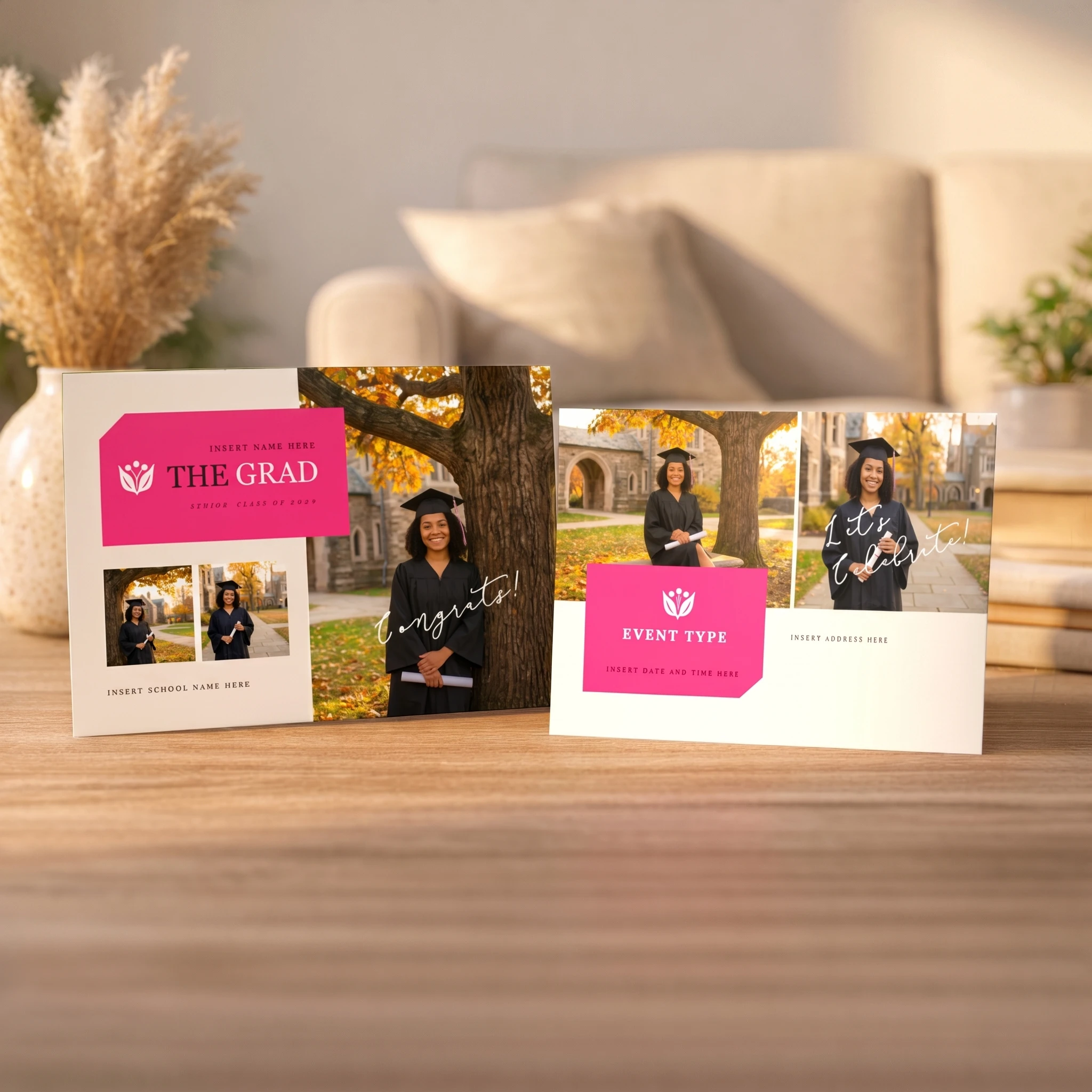 Show details for Graduate CardPrint | Horizontal, 5-6 Photos