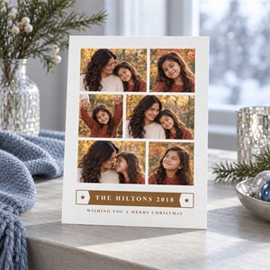 Show details for Holiday CardPrint | Vertical, 7+ Photos
