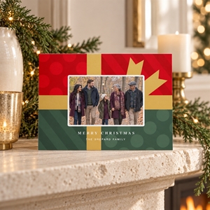 Show details for Holiday CardPrint | Horizontal, 1-2 Photos