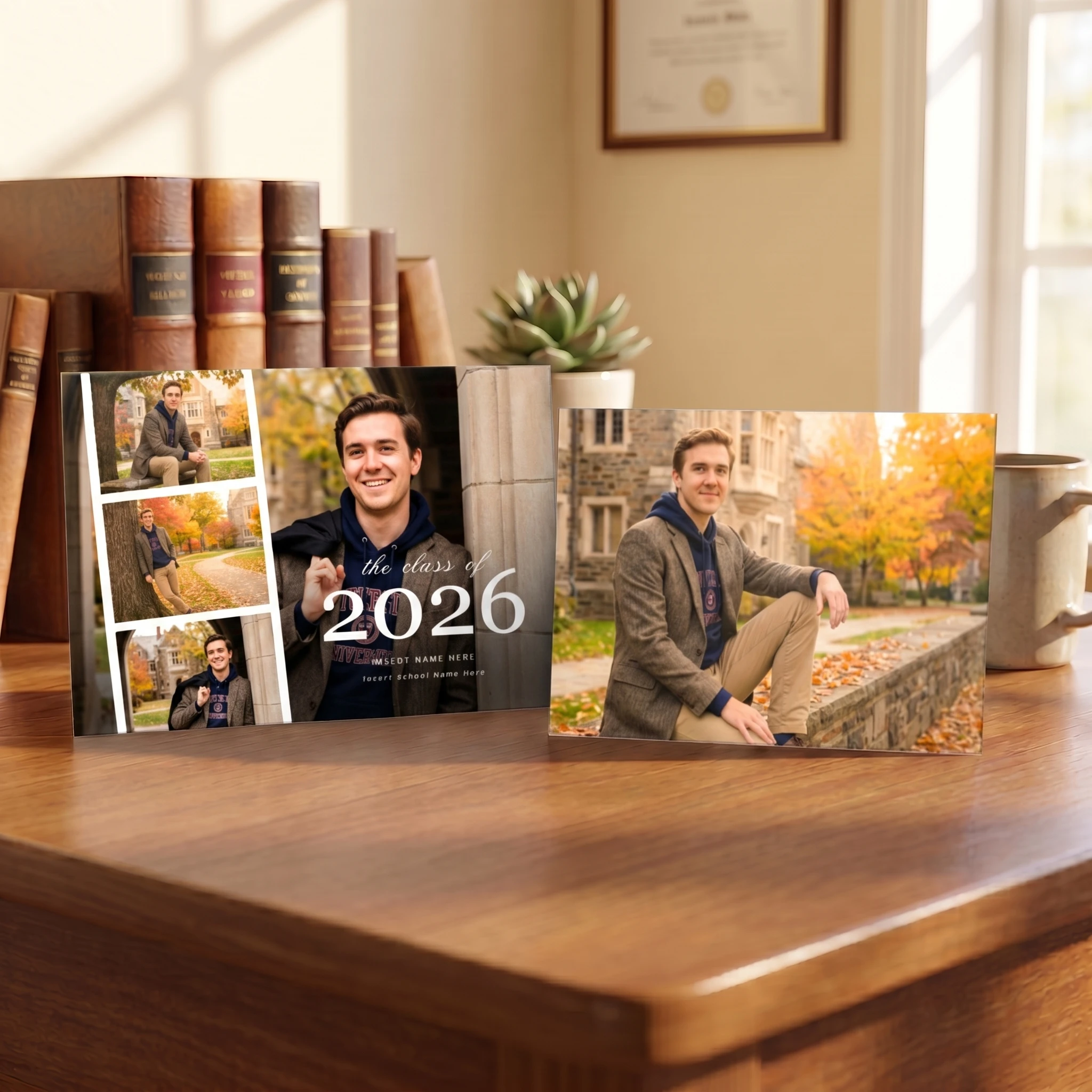 Show details for Graduate CardPrint | Horizontal, 5-6 Photos
