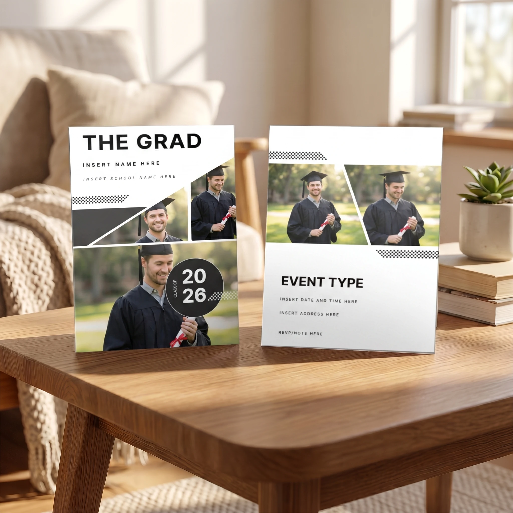 Show details for Graduate CardPrint | Vertical, 5-6 Photos