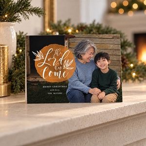Show details for Holiday CardPrint | Horizontal, 1-2 Photos