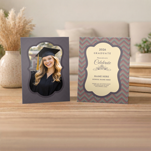 Show details for Graduate CardPrint | Vertical, 1-2 Photos