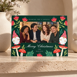 Show details for Holiday CardPrint | Horizontal, 1-2 Photos