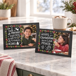 Show details for Holiday CardPrint | Horizontal, 1-2 Photos