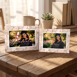 Show details for Graduate CardPrint | Horizontal, 1-2 Photos