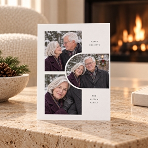 Show details for Holiday CardPrint | Vertical, 5-6 Photos