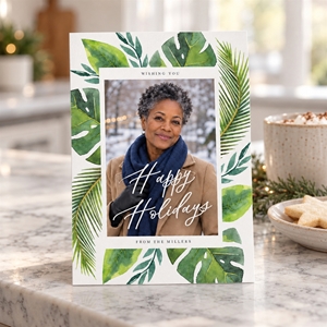 Show details for Holiday CardPrint | Vertical, Single-Sided