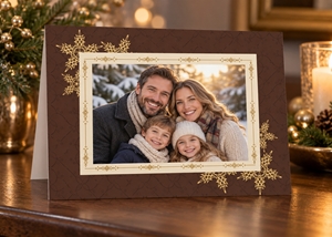 Show details for Holiday CardPrint | Horizontal, 1-2 Photos