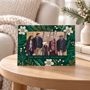 Show details for Holiday CardPrint | Horizontal, 1-2 Photos