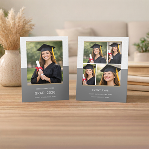 Show details for Graduate CardPrint | Vertical, 5-6 Photos