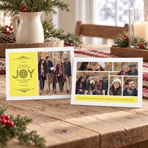 Show details for Holiday CardPrint | Horizontal, 7+ Photos