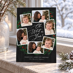 Show details for Holiday CardPrint | Vertical, 7+ Photos