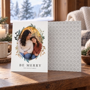 Show details for Holiday CardPrint | Vertical, 1-2 Photos