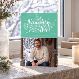 Show details for Holiday CardPrint | Vertical, Single-Sided