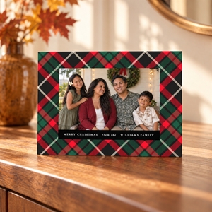Show details for Holiday CardPrint | Horizontal, 1-2 Photos