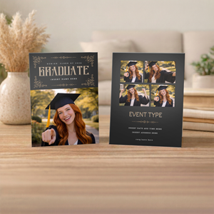 Show details for Graduate CardPrint | Vertical, 5-6 Photos