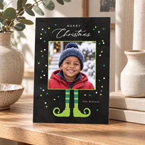 Show details for Holiday CardPrint | Vertical, 3 Photos