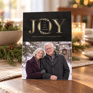 Show details for Holiday CardPrint | Vertical, 5-6 Photos