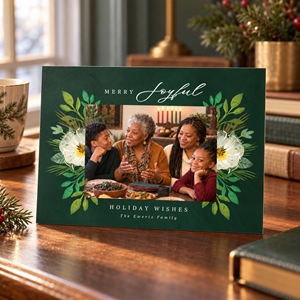 Show details for Holiday CardPrint | Horizontal, 1-2 Photos