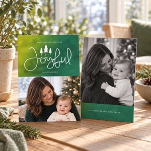 Show details for Holiday CardPrint | Vertical, 1-2 Photos
