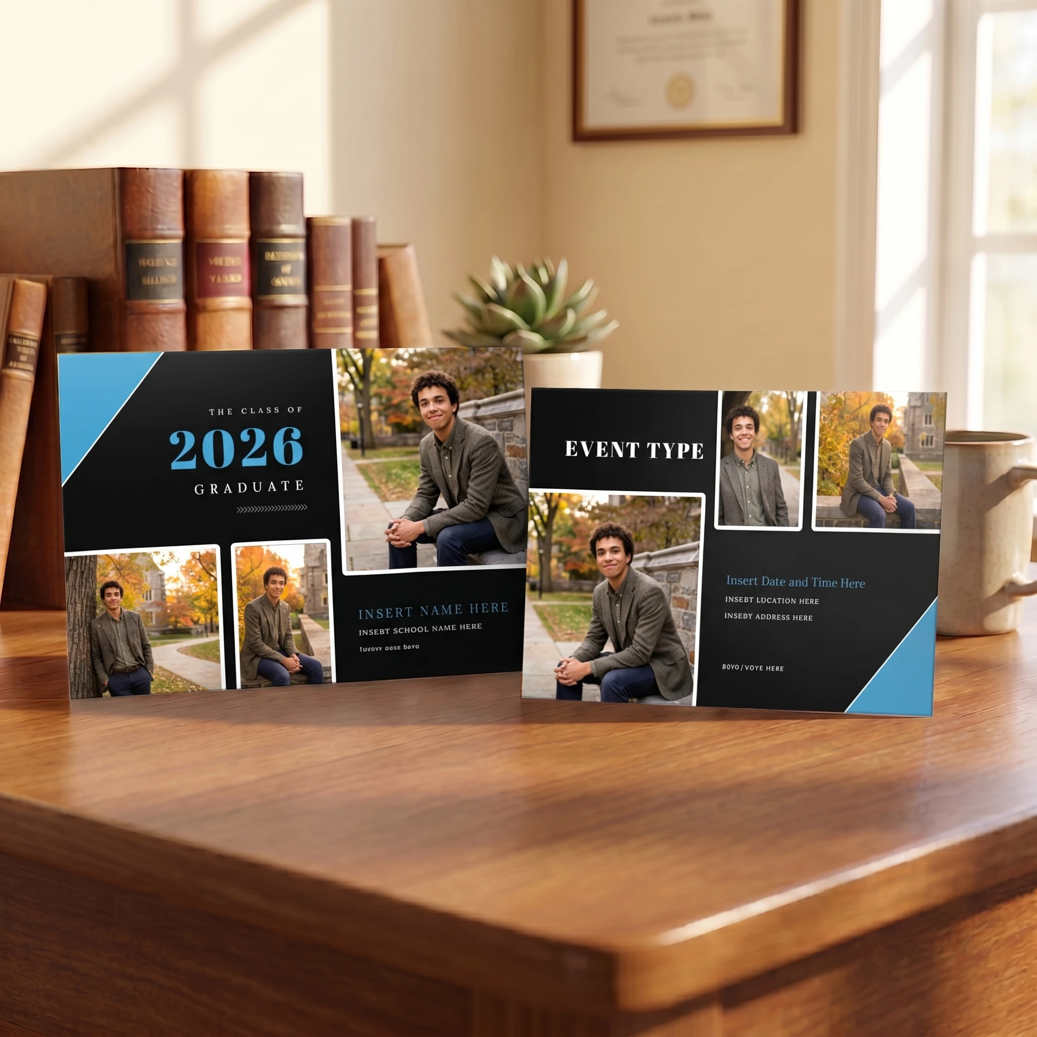 Show details for Graduate CardPrint | Horizontal, 5-6 Photos