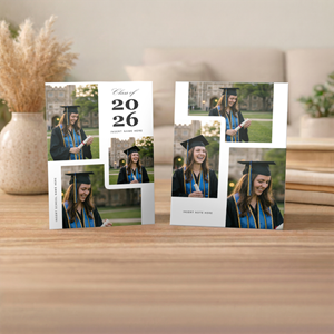 Show details for Graduate CardPrint | Vertical, 5-6 Photos