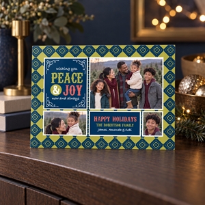 Show details for Holiday CardPrint | Horizontal, Single-Sided