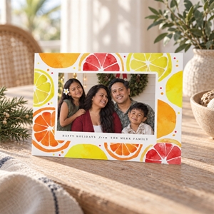 Show details for Holiday CardPrint | Horizontal, Single-Sided