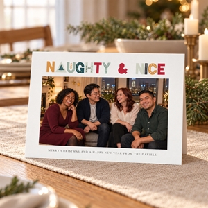 Show details for Holiday CardPrint | Horizontal, Single-Sided