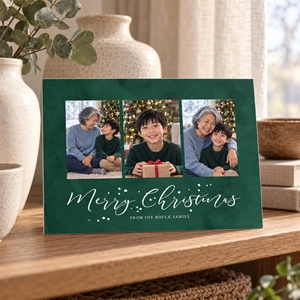 Show details for Holiday CardPrint | Horizontal, 7+ Photos