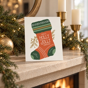 Show details for Holiday CardPrint | Vertical, 1-2 Photos