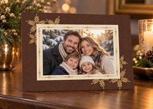 Show details for Holiday CardPrint | Horizontal, 1-2 Photos
