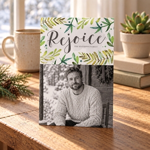 Show details for Holiday CardPrint | Vertical, 1-2 Photos