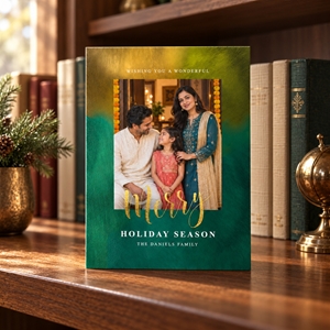 Show details for Holiday CardPrint | Vertical, 1-2 Photos