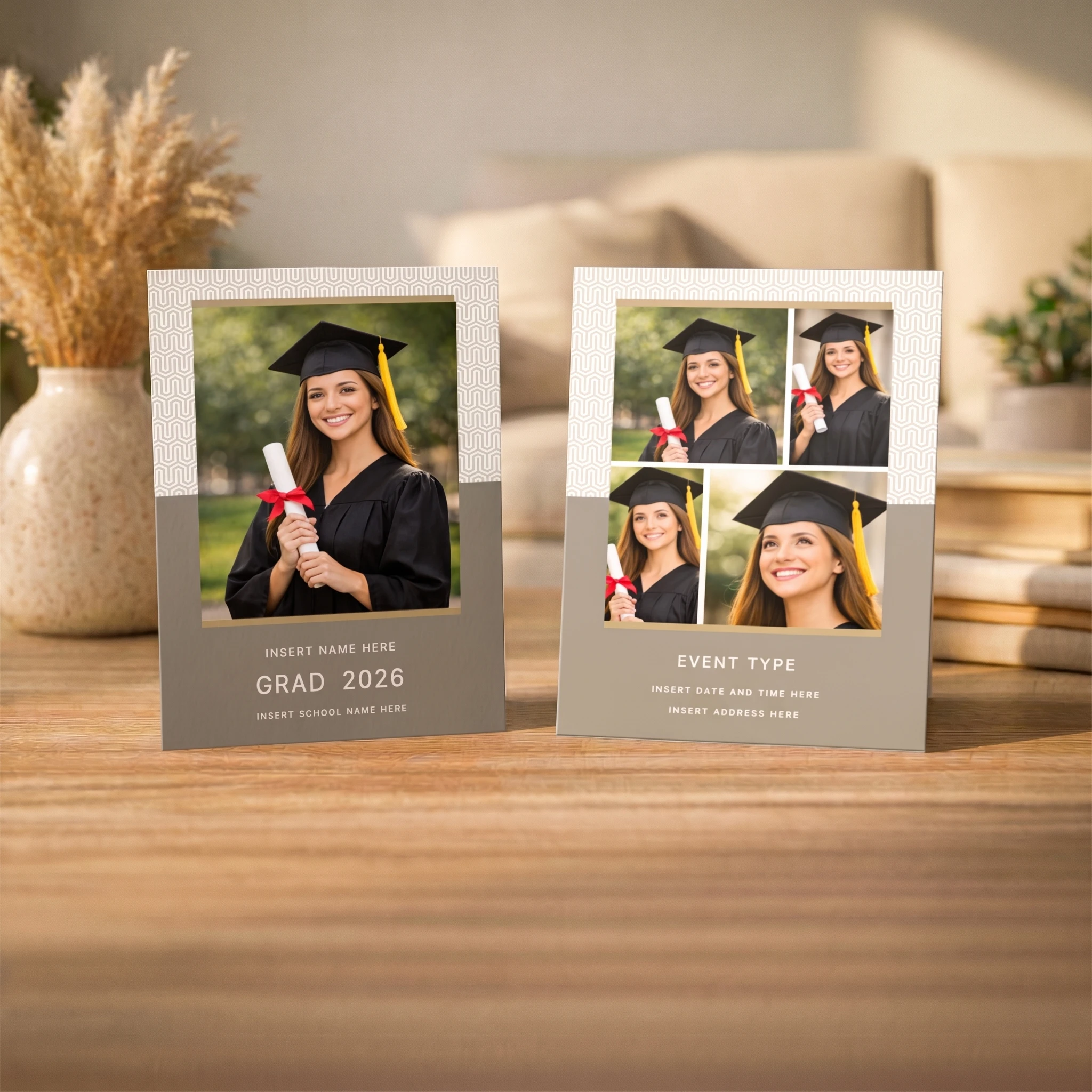 Show details for Graduate CardPrint | Vertical, 5-6 Photos