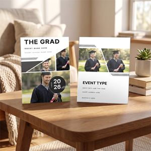 Show details for Graduate CardPrint | Vertical, 5-6 Photos