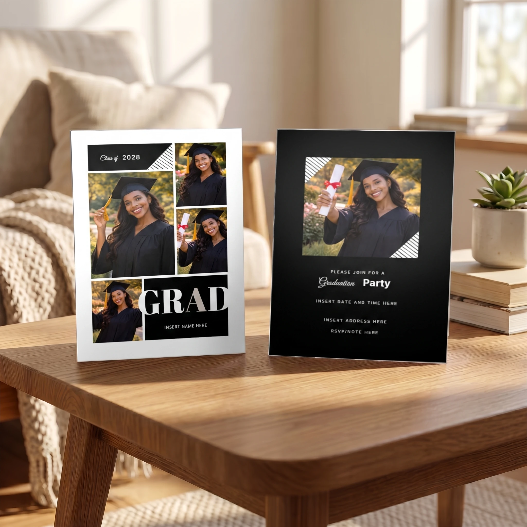 Show details for Graduate CardPrint | Vertical, 5-6 Photos