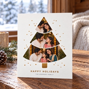 Show details for Holiday CardPrint | Vertical, 7+ Photos