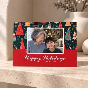 Show details for Holiday CardPrint | Horizontal, 1-2 Photos