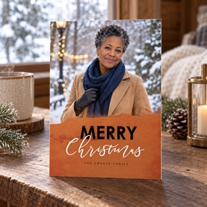 Show details for Holiday CardPrint | Vertical, 1-2 Photos