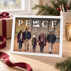 Show details for Holiday CardPrint | Horizontal, 5-6 Photos