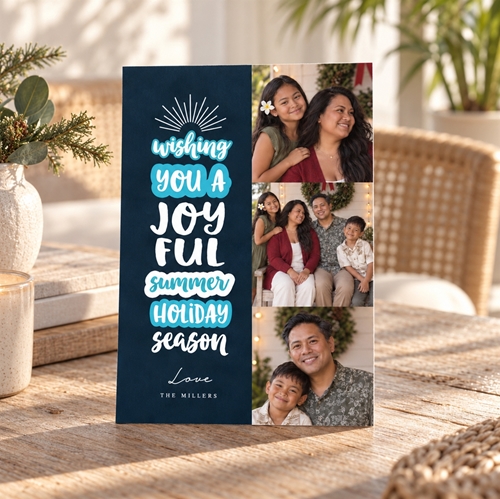 Show details for Holiday CardPrint | Vertical, Single-Sided