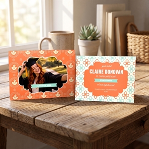 Show details for Graduate CardPrint | Horizontal, 1-2 Photos