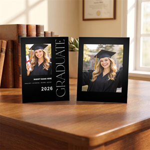 Show details for Graduate CardPrint | Vertical, 1-2 Photos