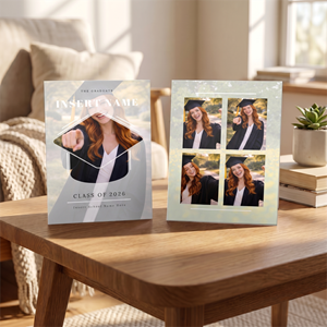 Show details for Graduate CardPrint | Vertical, 5-6 Photos