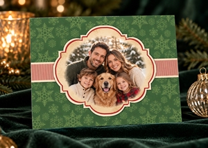 Show details for Holiday CardPrint | Horizontal, 1-2 Photos