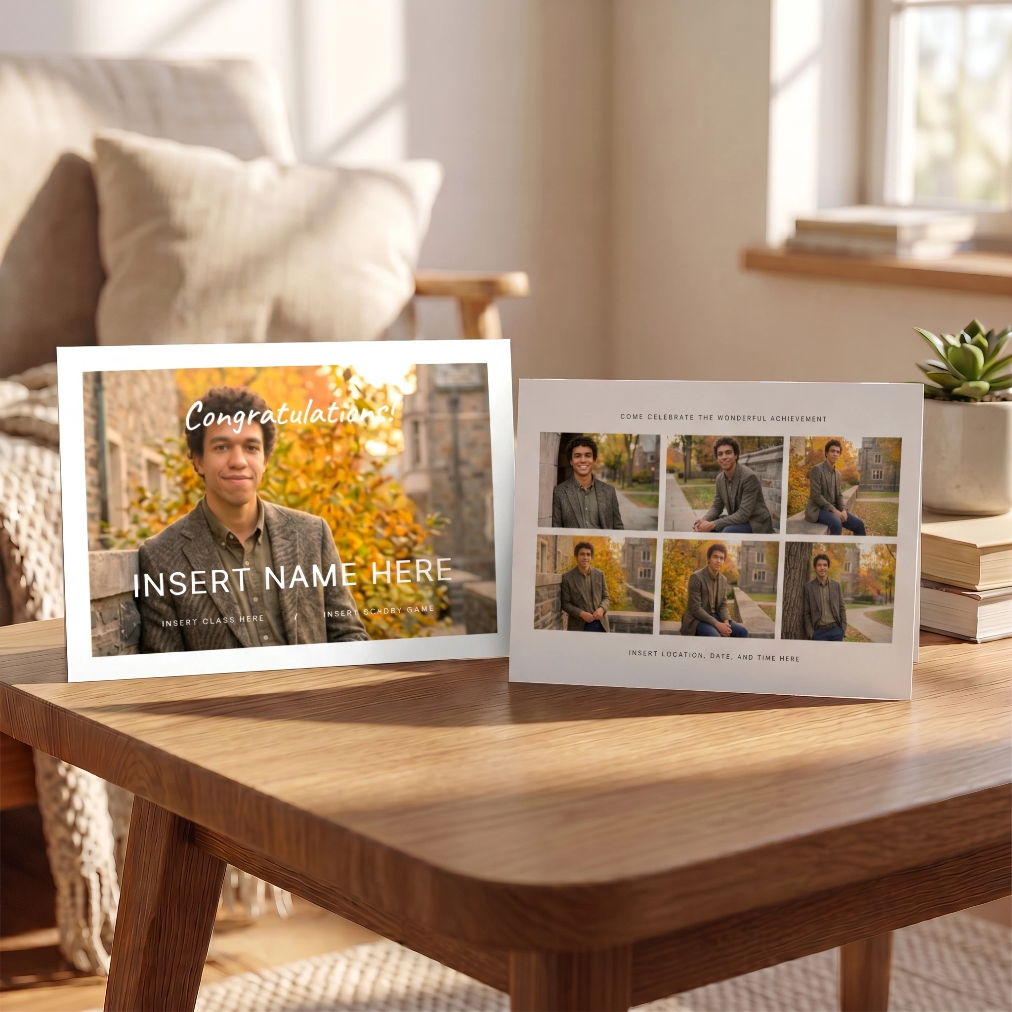Show details for Graduate CardPrint | Horizontal, 7+ photos