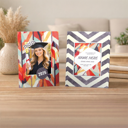 Show details for Graduate CardPrint | Vertical, 1-2 Photos