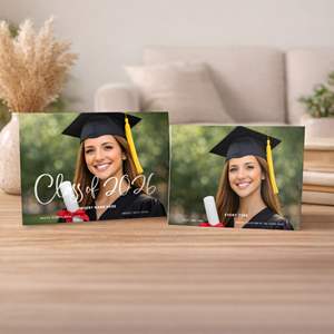Show details for Graduate CardPrint | Horizontal, 1-2 Photos